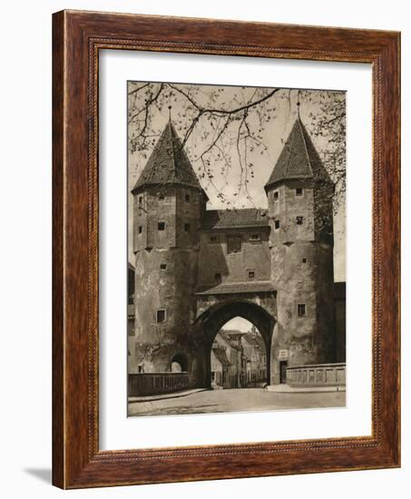 'Amberg. Nabburger Tor', 1931-Kurt Hielscher-Framed Photographic Print