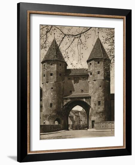 'Amberg. Nabburger Tor', 1931-Kurt Hielscher-Framed Photographic Print