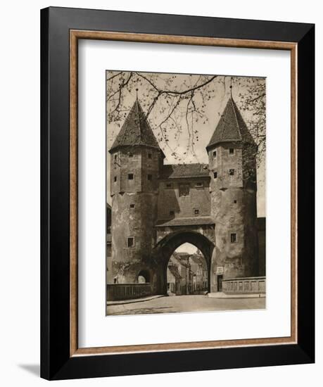 'Amberg. Nabburger Tor', 1931-Kurt Hielscher-Framed Photographic Print