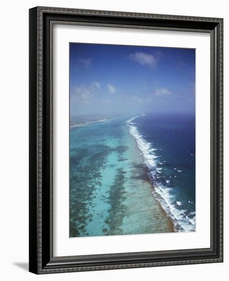 Ambergris Cay, Near San Pedro, the Second Longest Reef in the World, Belize, Central America-Upperhall-Framed Photographic Print