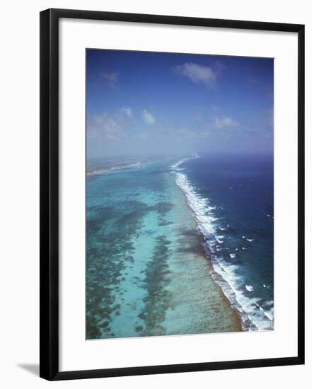 Ambergris Cay, Near San Pedro, the Second Longest Reef in the World, Belize, Central America-Upperhall-Framed Photographic Print