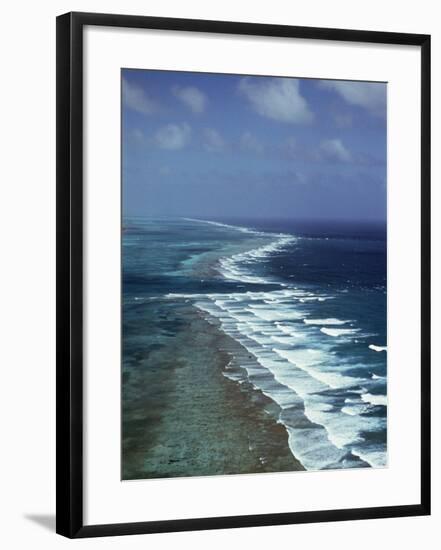 Ambergris Cay, Second Longest Reef in the World, Near San Pedro, Belize, Central America-Upperhall-Framed Photographic Print