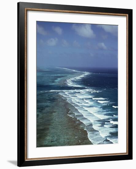 Ambergris Cay, Second Longest Reef in the World, Near San Pedro, Belize, Central America-Upperhall-Framed Photographic Print