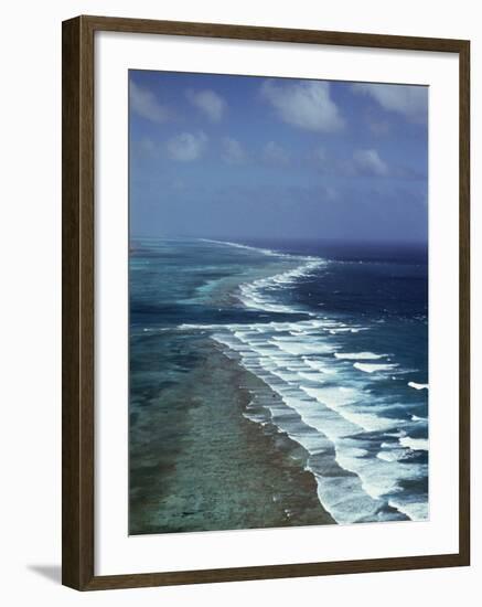 Ambergris Cay, Second Longest Reef in the World, Near San Pedro, Belize, Central America-Upperhall-Framed Photographic Print