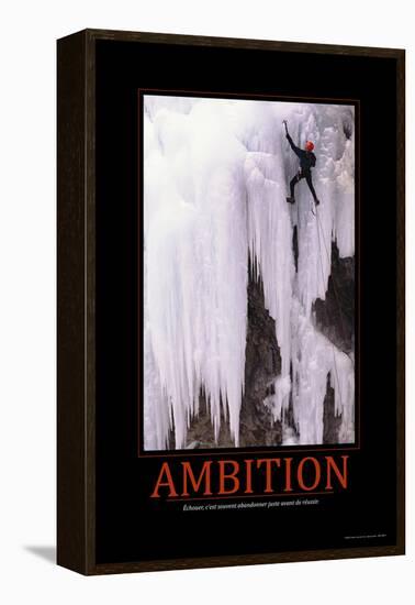 Ambition (French Translation)-null-Framed Stretched Canvas