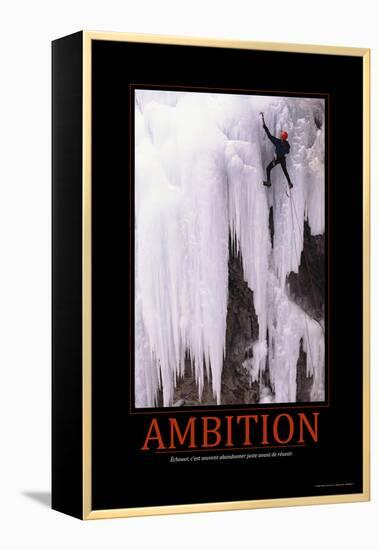 Ambition (French Translation)-null-Framed Stretched Canvas