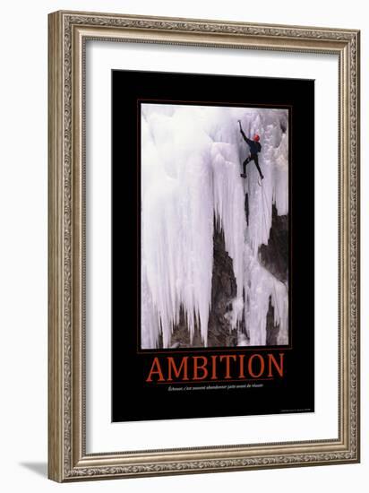 Ambition (French Translation)-null-Framed Photo