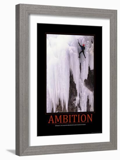 Ambition (French Translation)-null-Framed Photo