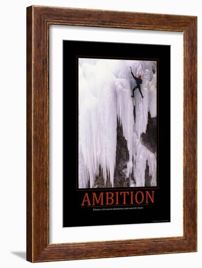 Ambition (French Translation)-null-Framed Photo