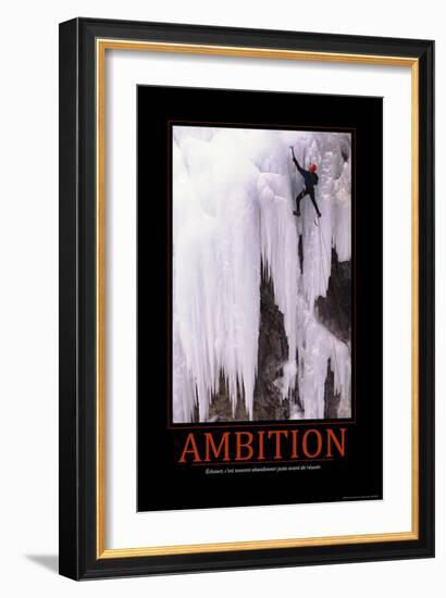 Ambition (French Translation)-null-Framed Photo