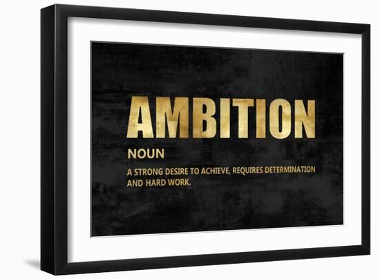 Ambition in Gold-Jamie MacDowell-Framed Art Print