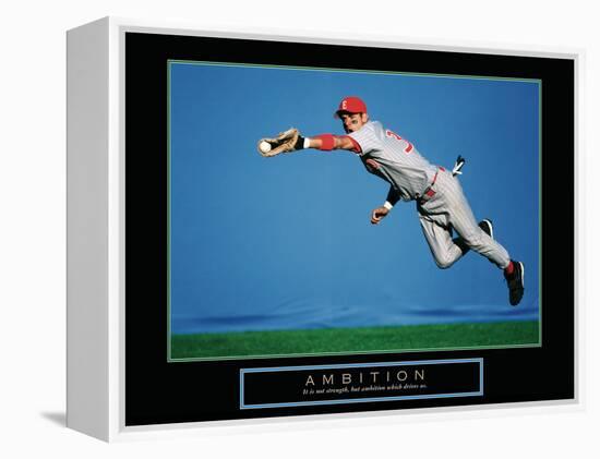 Ambition-null-Framed Stretched Canvas