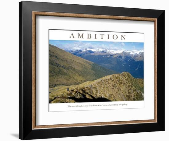 Ambition-AdventureArt-Framed Photographic Print