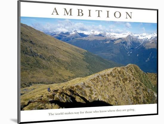 Ambition-AdventureArt-Mounted Photographic Print