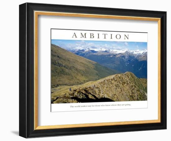 Ambition-AdventureArt-Framed Photographic Print