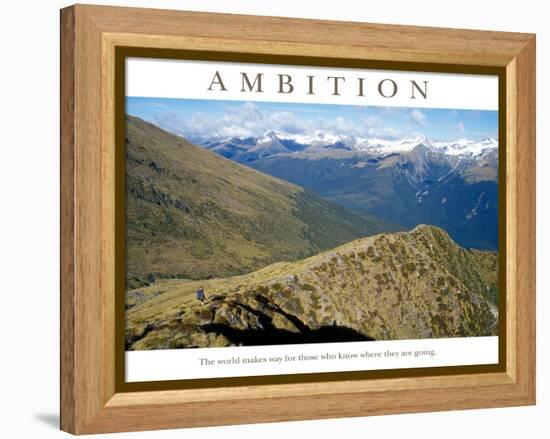 Ambition-AdventureArt-Framed Premier Image Canvas