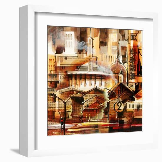 Ambre-ville-Roland Palmaerts-Framed Art Print