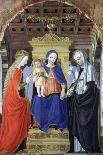 The Virgin and Child with Two Angels, Ca 1485-Ambrogio Bergognone-Giclee Print