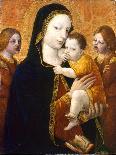 The Virgin and Child with Two Angels, Ca 1485-Ambrogio Bergognone-Giclee Print