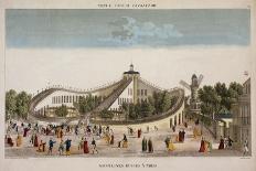 Scenic Railway in Paris-Ambroise-Louis Garneray and Edme Bovinet-Mounted Giclee Print