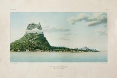 View of the Island of Bora Bora-Ambroise Tardieu-Framed Premier Image Canvas