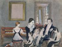 The Schuyler Family, 1824-Ambrose Andrews-Framed Giclee Print