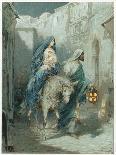 The Wise Men Seeking Jesus-Ambrose Dudley-Framed Premier Image Canvas
