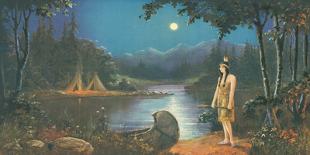 The Tryst, In the Land of Hiawatha-Ambrose Reynaud-Giclee Print