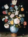 Bouquet of Flowers in a Stone Niche, 1618-Ambrosius Bosschaert-Giclee Print