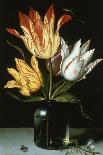 Tulips in a Glass Vase-Ambrosius Bosschaert the Elder-Giclee Print