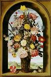 Flowers in a Porcelain Vase, C1600-Ambrosius Bosschaert-Giclee Print