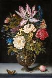 Still Life with Fruit and Flowers-Ambrosius The Elder Bosschaert-Framed Giclee Print