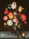 Still Life with Fruit and Flowers-Ambrosius The Elder Bosschaert-Giclee Print