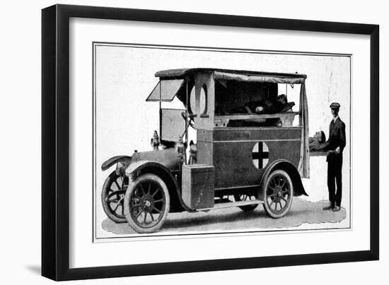 Ambulance-null-Framed Art Print
