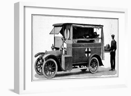 Ambulance-null-Framed Art Print