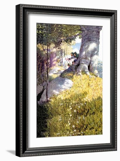 Ambush-Newell Convers Wyeth-Framed Art Print