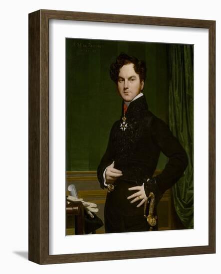 Amédée-David, the Comte De Pastoret, 1823-26-Jean Auguste Dominique Ingres-Framed Giclee Print