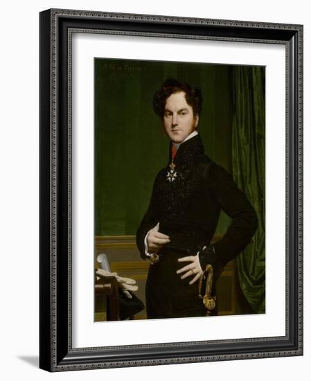 Amédée-David, the Comte De Pastoret, 1823-26-Jean Auguste Dominique Ingres-Framed Giclee Print