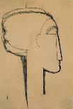 The Red Head, circa 1915-Amedeo Modigliani-Giclee Print