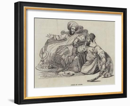 Ameer of Scinde-null-Framed Giclee Print