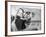 Amelia Earhart in an aeroplane, 1936-Harris & Ewing-Framed Photographic Print