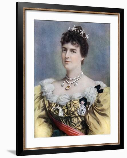 Amelia of Orleans, Queen of Portugal, Late 19th-Early 20th Century-Camacho-Framed Giclee Print