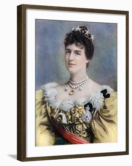 Amelia of Orleans, Queen of Portugal, Late 19th-Early 20th Century-Camacho-Framed Giclee Print