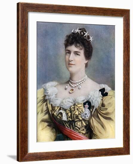 Amelia of Orleans, Queen of Portugal, Late 19th-Early 20th Century-Camacho-Framed Giclee Print