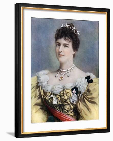 Amelia of Orleans, Queen of Portugal, Late 19th-Early 20th Century-Camacho-Framed Giclee Print