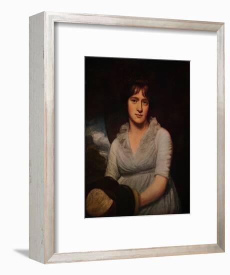 'Amelia Opie', 1798-John Opie-Framed Giclee Print