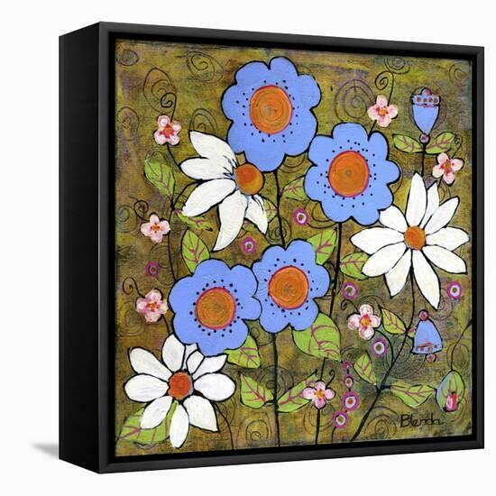 Amelia's Garden-Blenda Tyvoll-Framed Premier Image Canvas