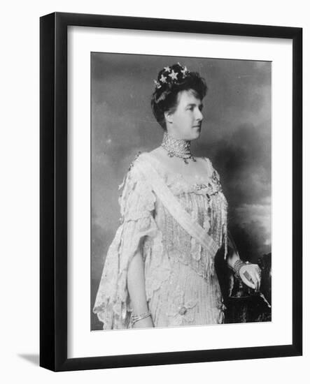 Amélie, Queen Mother, Portugal-null-Framed Photographic Print