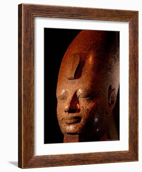 Amenhotep III, Luxor Museum, New Kingdom, Egypt-Kenneth Garrett-Framed Photographic Print