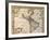 America, 1626-John Speed-Framed Giclee Print